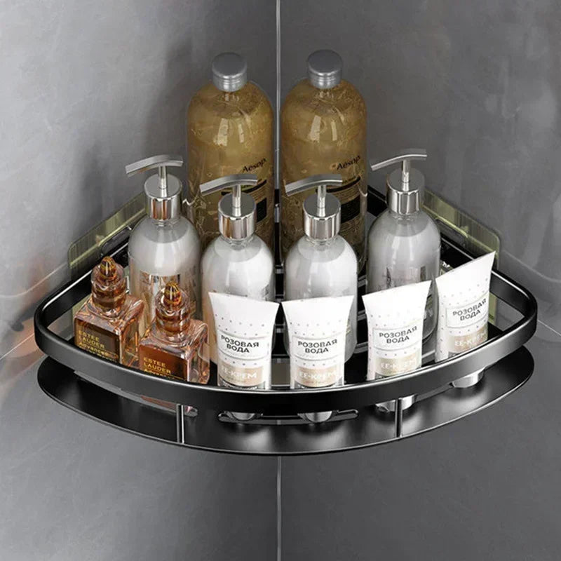 Holder for The Bathroom Bathroom Toilet Paper Holder Shelf Without Drilling Home Restroom Accessories Storage