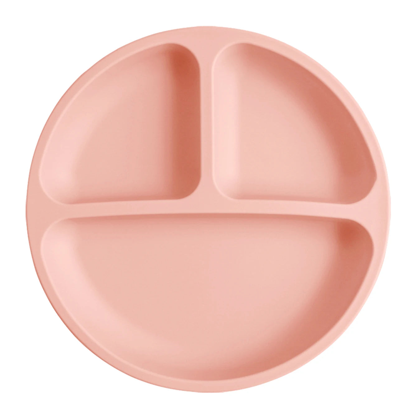 1PCS Baby Sucker Silicone Dining Plate BPA Free Children Dishes Suction Toddle Training Tableware Kids Feeding Bowls Baby Stuff
