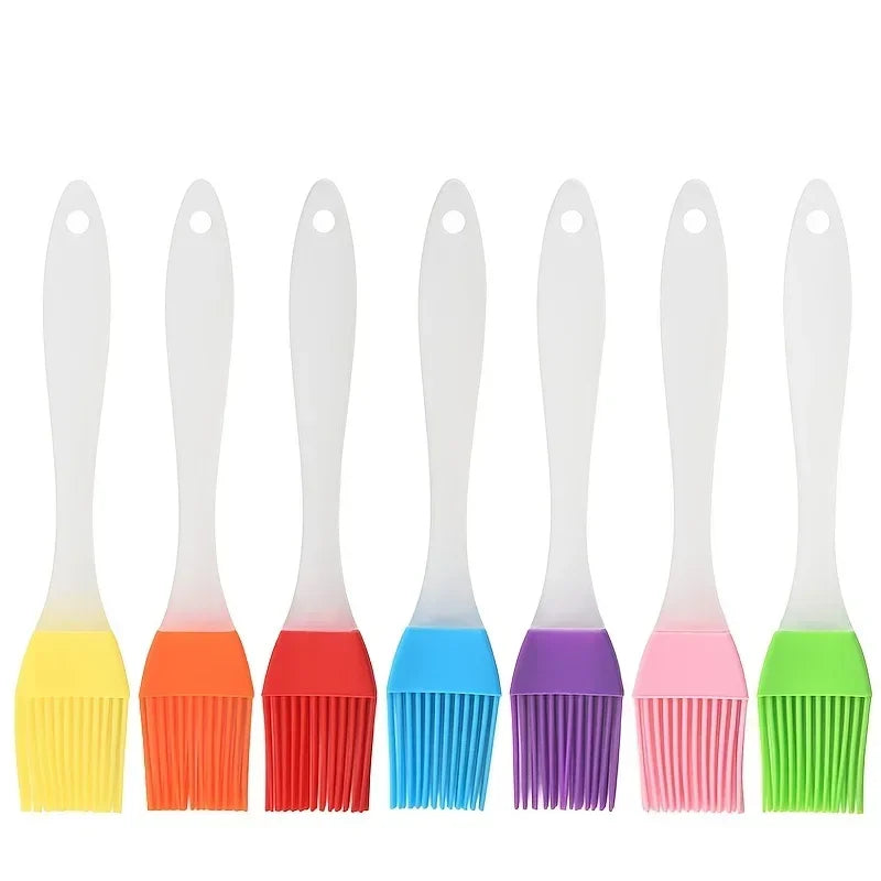 Flour Pastry Brush Can Be Disassembled Silicone Cake Brush Baking Utensil Kitchen Silicone Barbecue Oil Brush