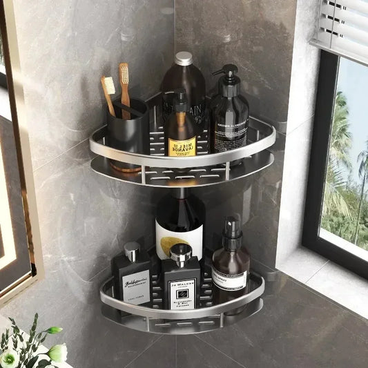 Holder for The Bathroom Bathroom Toilet Paper Holder Shelf Without Drilling Home Restroom Accessories Storage