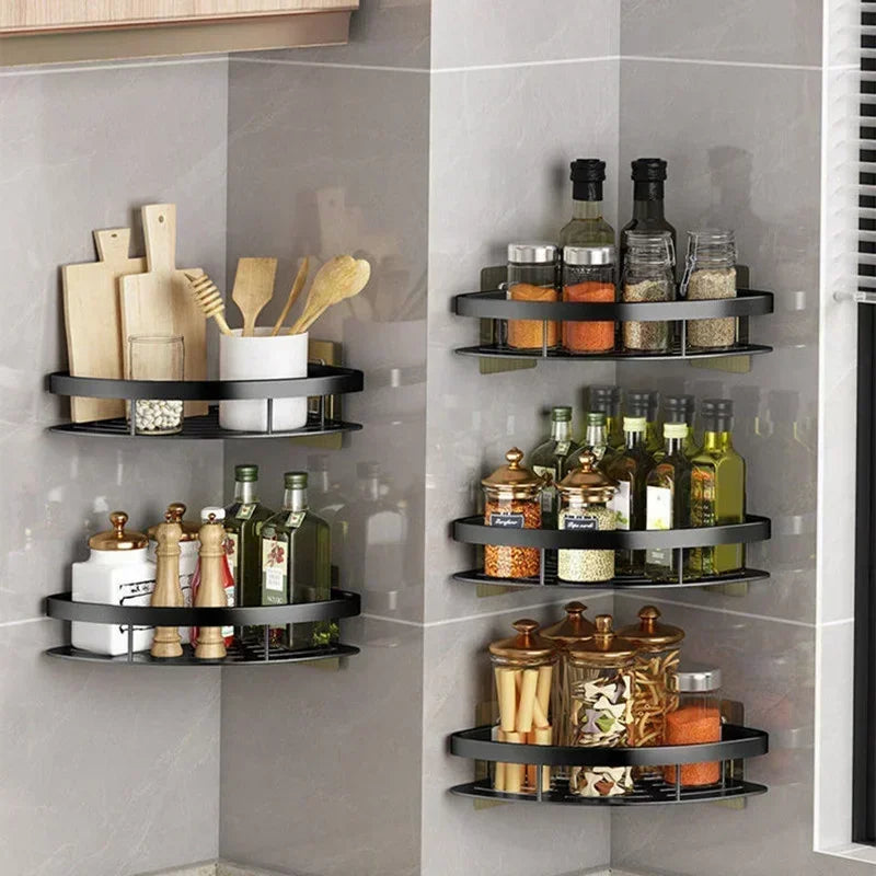 Holder for The Bathroom Bathroom Toilet Paper Holder Shelf Without Drilling Home Restroom Accessories Storage