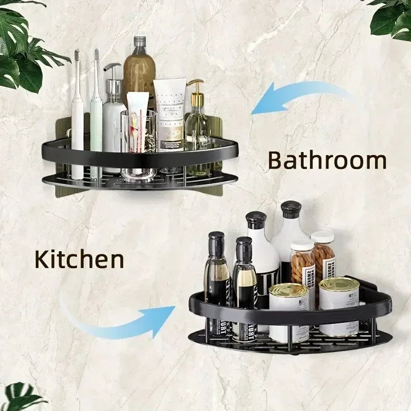 Holder for The Bathroom Bathroom Toilet Paper Holder Shelf Without Drilling Home Restroom Accessories Storage